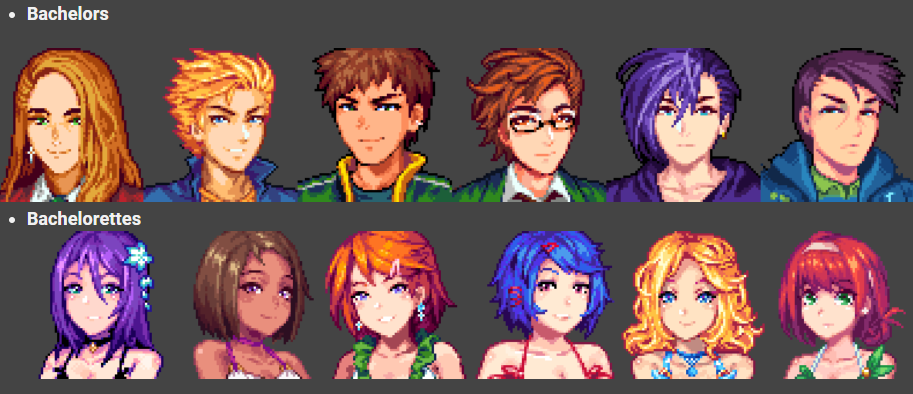 角色动漫化图包