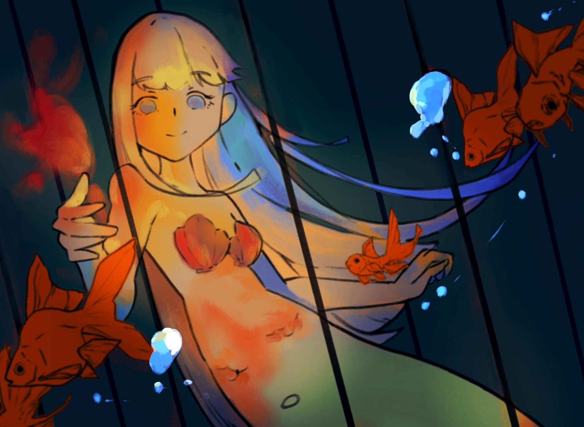 畫完之後總是有種說不出的奇奇怪怪的感覺